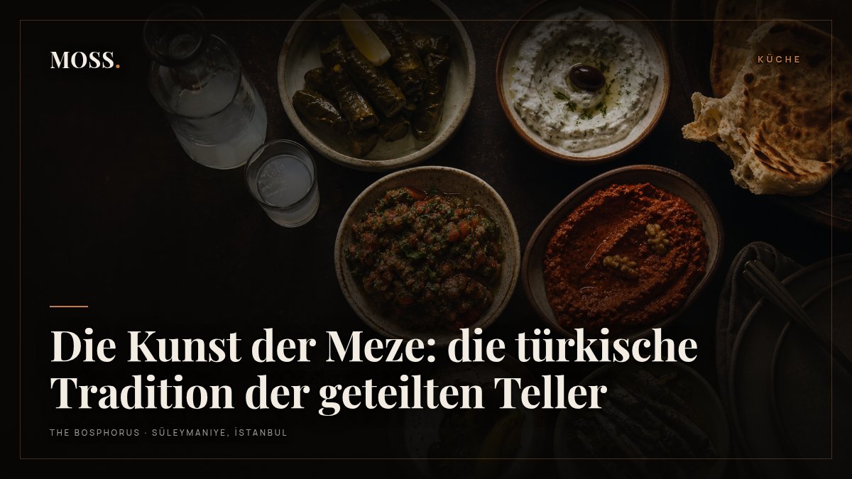 Die Kunst der Meze: die türkische Tradition der geteilten Teller