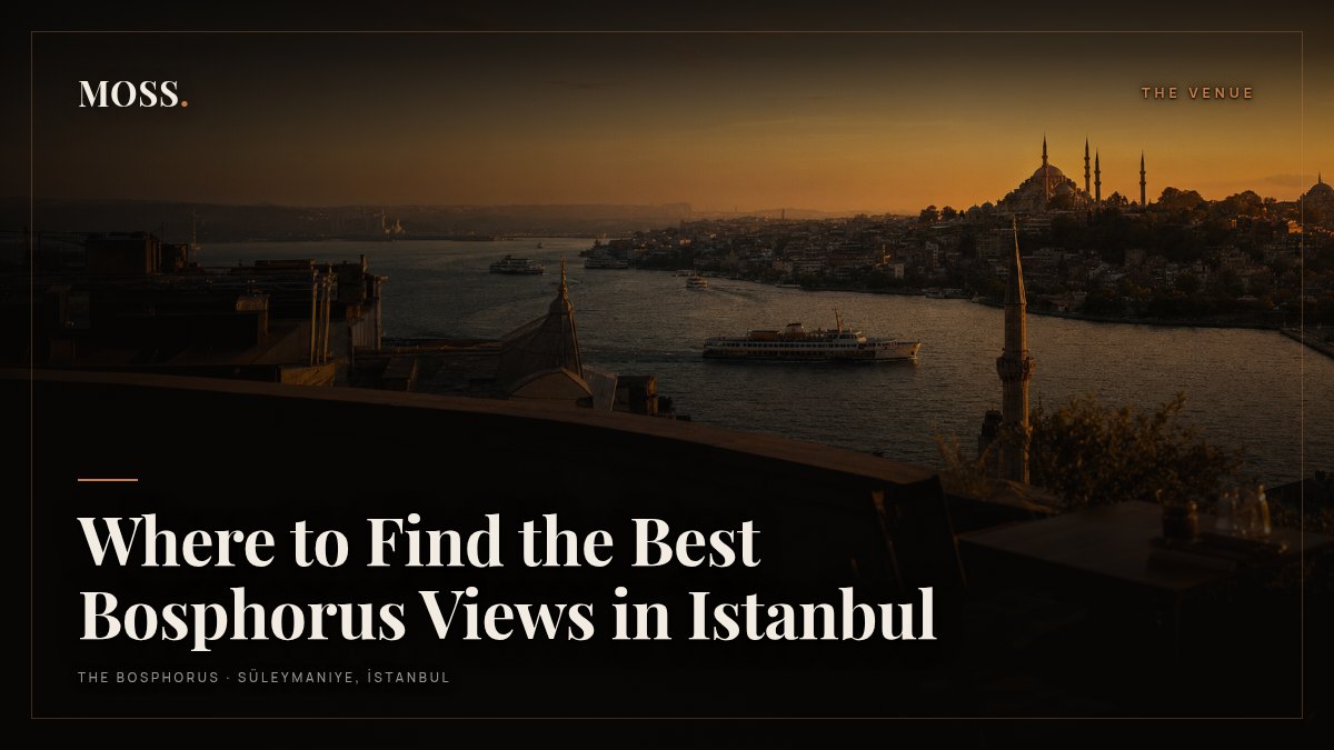 Where to Find the Best Bosphorus Views in Istanbul
