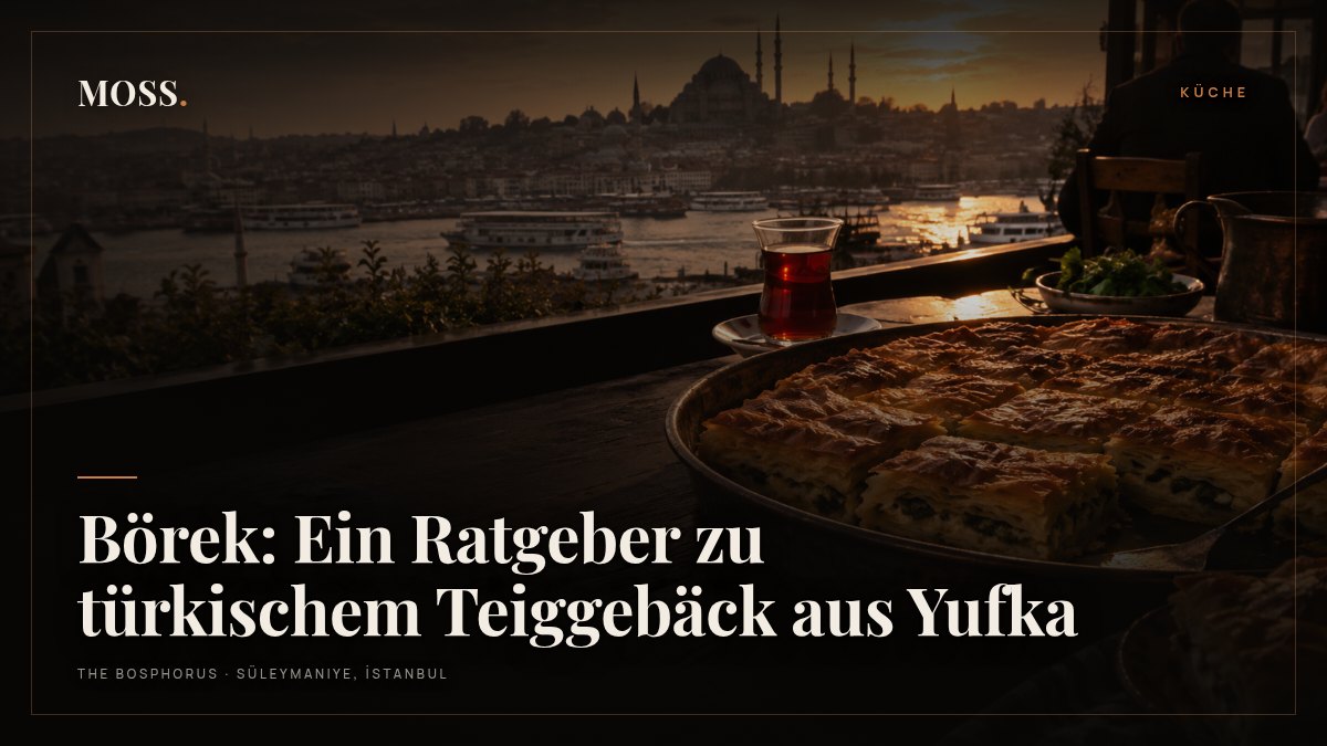 Börek: Ein Ratgeber zu türkischem Teiggebäck aus Yufka