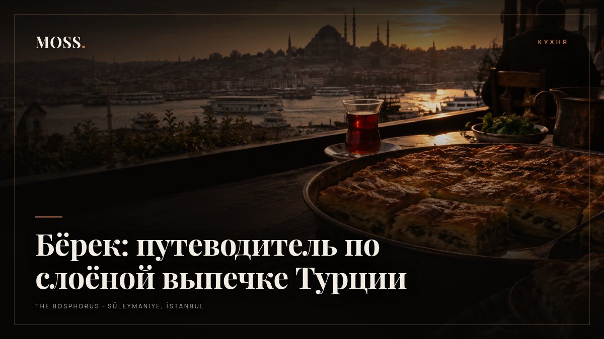 Бёрек: путеводитель по слоёной выпечке Турции