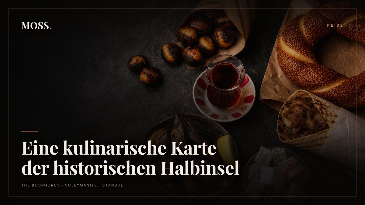 Eine kulinarische Karte der historischen Halbinsel