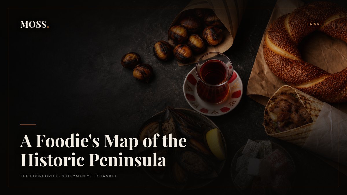 A Foodie's Map of the Historic Peninsula