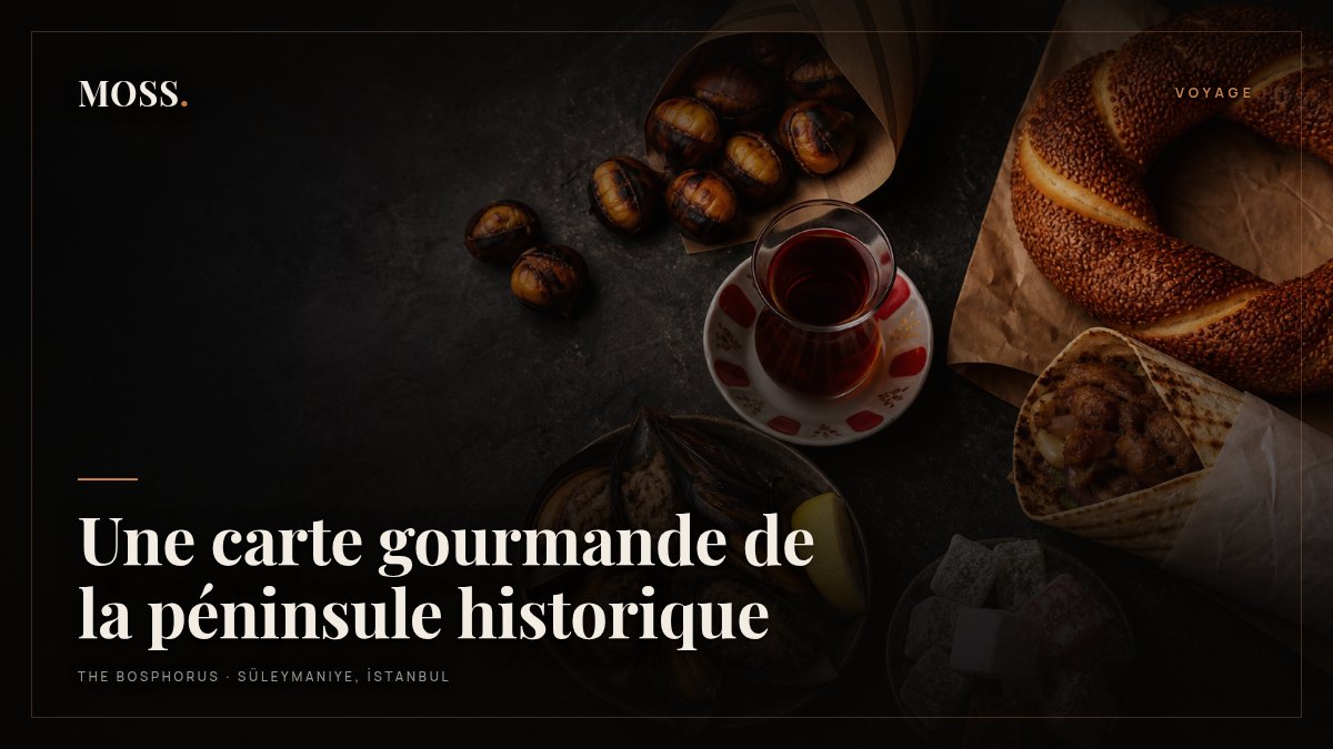 Une carte gourmande de la péninsule historique