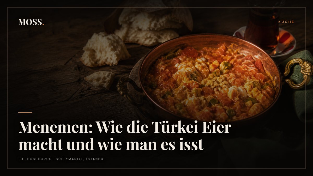 Menemen: Wie die Türkei Eier macht und wie man es isst