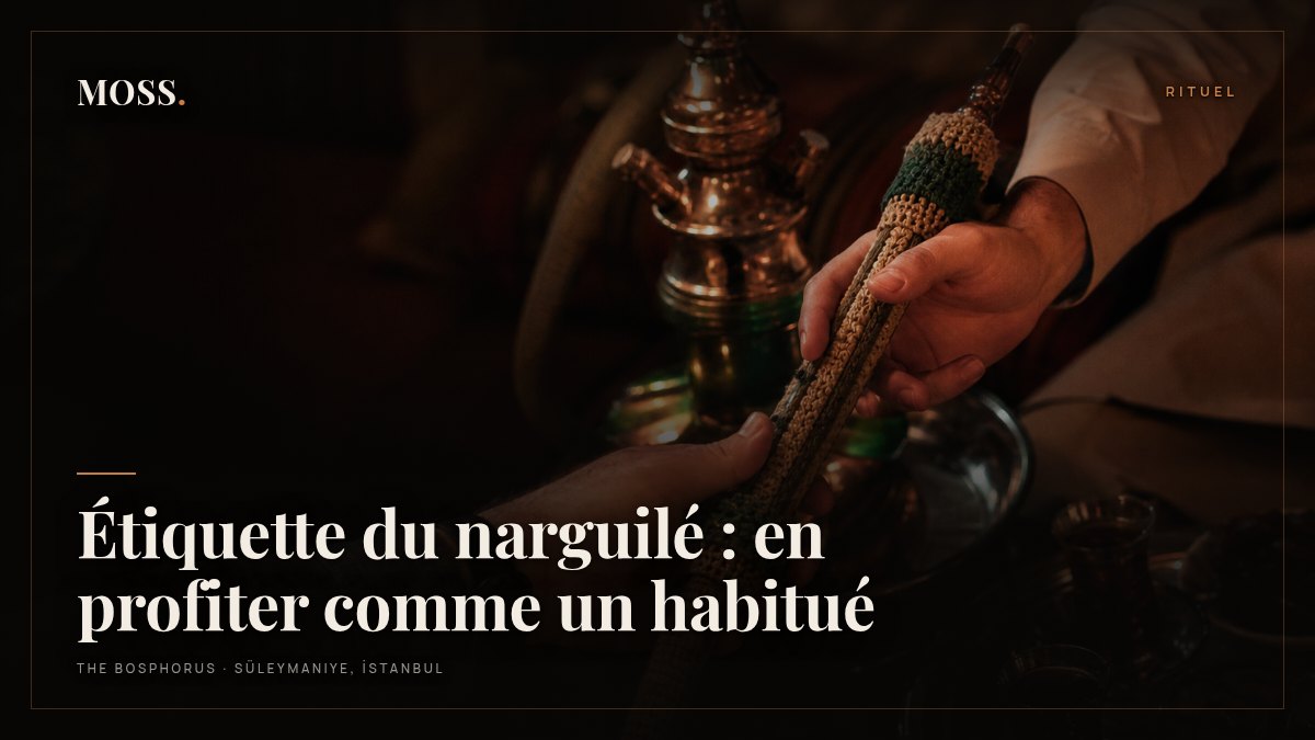 Étiquette du narguilé : en profiter comme un habitué