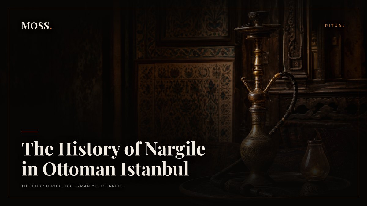 The History of Nargile in Ottoman Istanbul