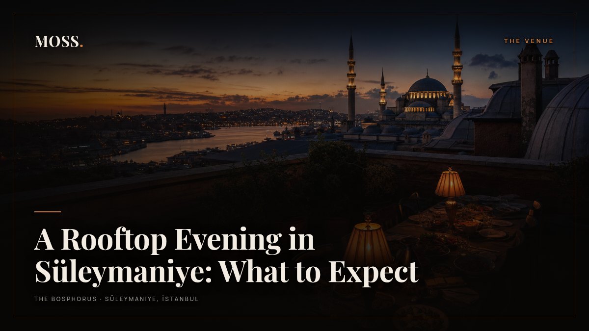 A Rooftop Evening in Süleymaniye: What to Expect