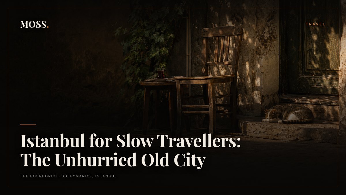 Istanbul for Slow Travellers: The Unhurried Old City