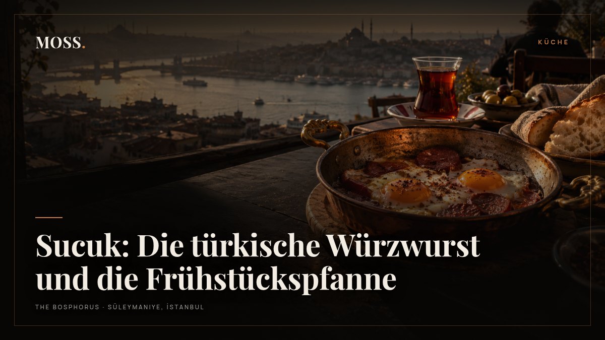 Sucuk: Die türkische Würzwurst und die Frühstückspfanne
