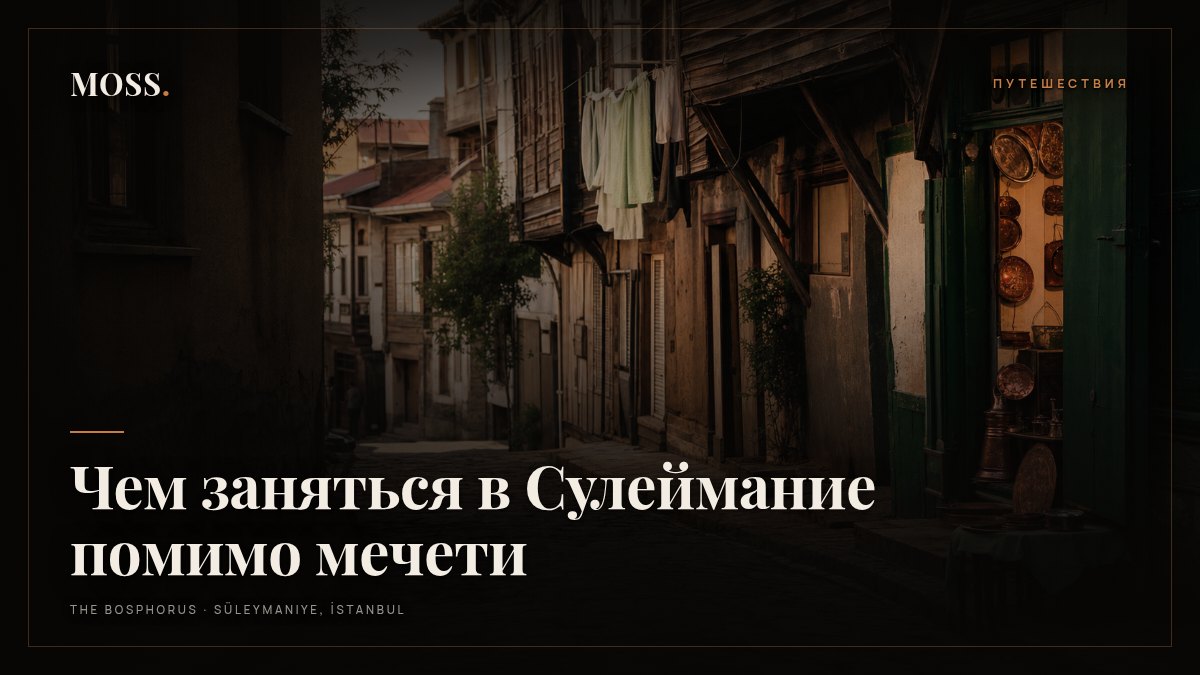 Чем заняться в Сулеймание помимо мечети