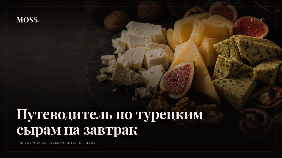 Путеводитель по турецким сырам на завтрак