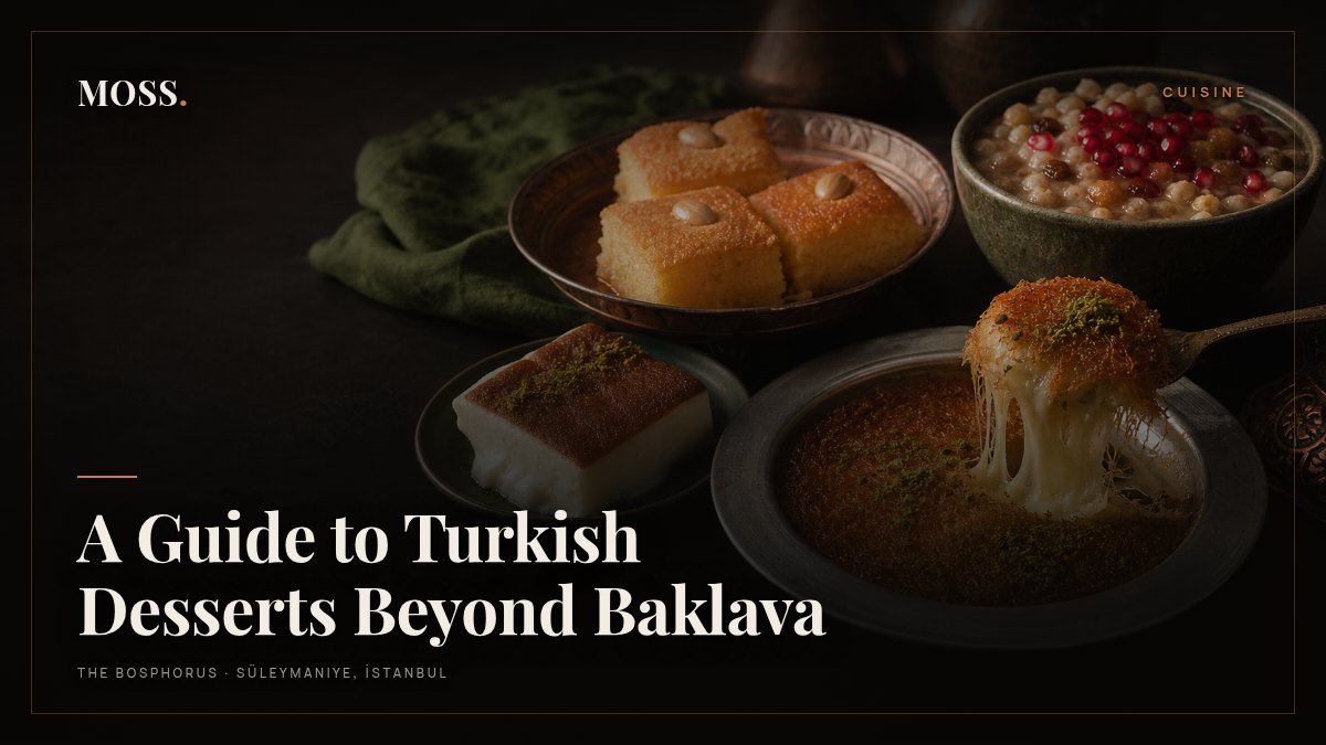 A Guide to Turkish Desserts Beyond Baklava