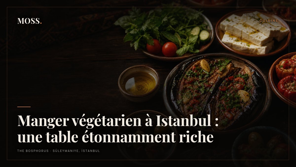 Manger végétarien à Istanbul : une table étonnamment riche
