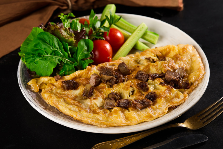 KAVURMALI OMLET